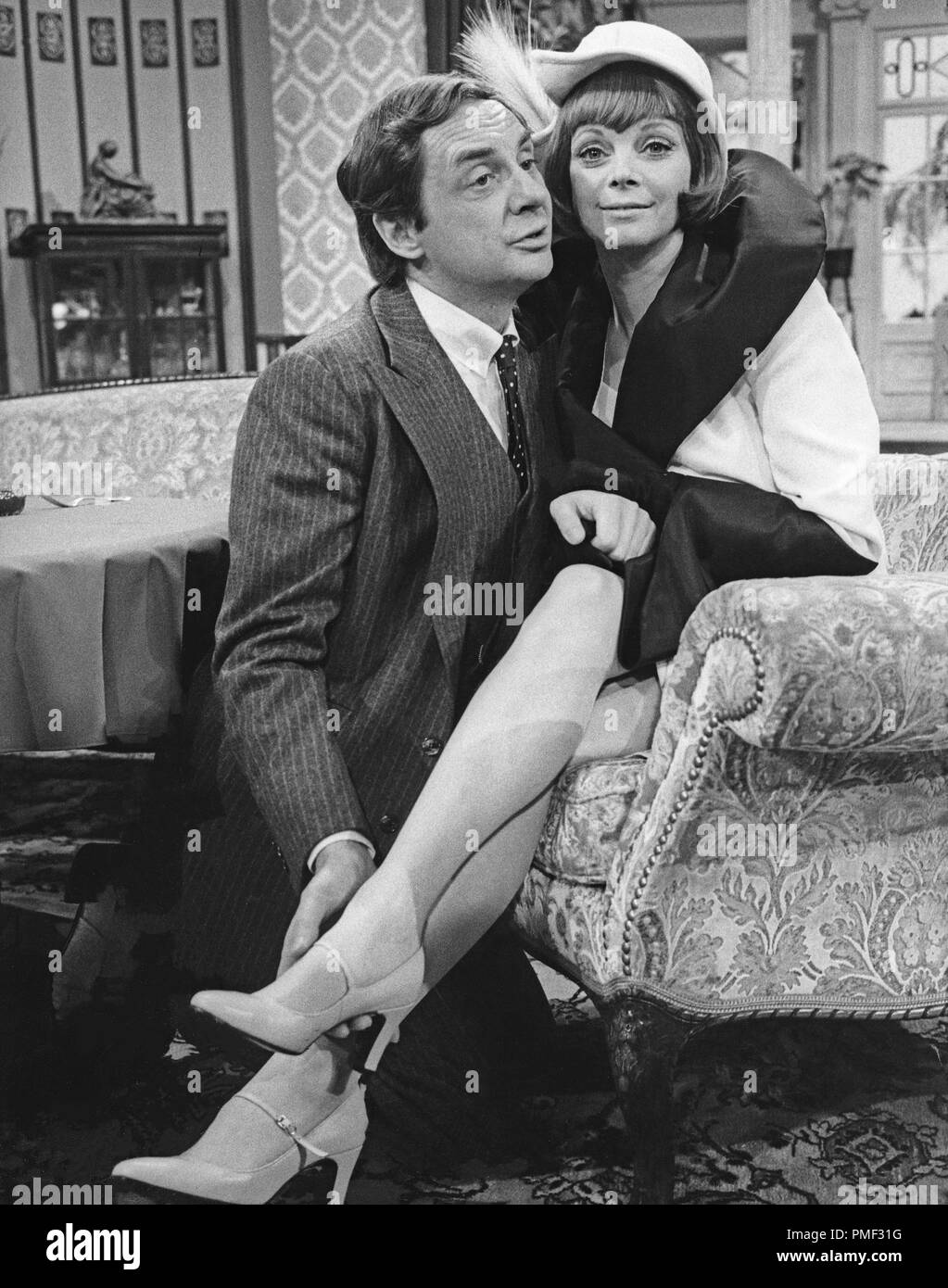 Der Lebemann keusche, Theaterstück, Deutschland 1978, Regie: Alfred Weidenmann, Darsteller: Harald Juhnke, Grit Boettcher Foto Stock