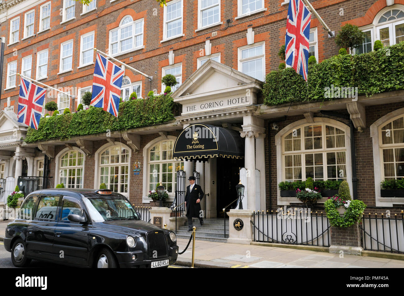 Il Goring Hotel, Belgravia, London, England, Regno Unito Foto Stock