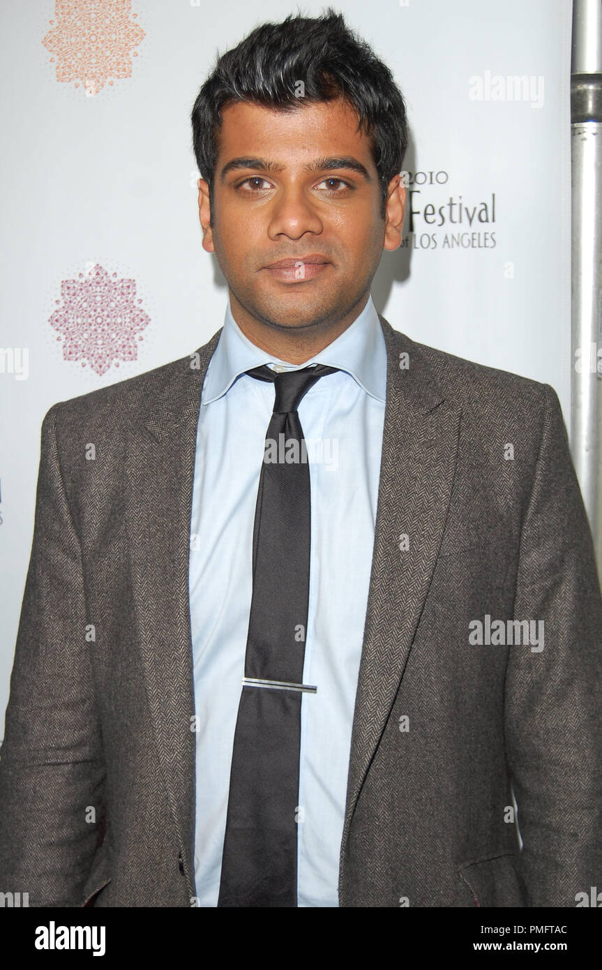 Sunkrish Bala all'apertura notturna gala del Indian Film Festival di Los Angeles tenutosi presso la Arclight teatri in Hollywood, CA su Martedì, 20 aprile 2010. Foto di Christian Rosas Pacific Rim Photo Press. /PictureLux Riferimento File # 30187 016PLX per solo uso editoriale - Tutti i diritti riservati Foto Stock