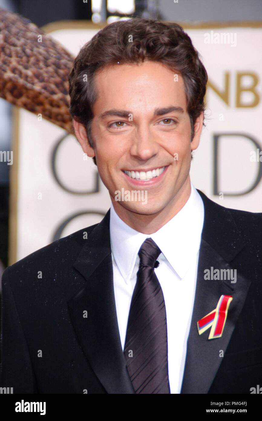 Zachary Levi a 'sessantasettesima Annuale di Golden Globe Awards - Gli arrivi" tenutasi presso il Beverly Hilton Hotel di Beverly Hills, CA domenica 17 gennaio, 2010. Foto di Picturelux Foto Stock