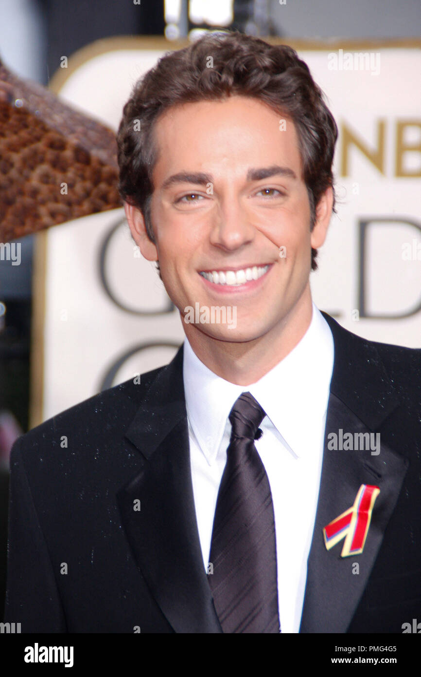 Zachary Levi a 'sessantasettesima Annuale di Golden Globe Awards - Gli arrivi" tenutasi presso il Beverly Hilton Hotel di Beverly Hills, CA domenica 17 gennaio, 2010. Foto di Picturelux Foto Stock