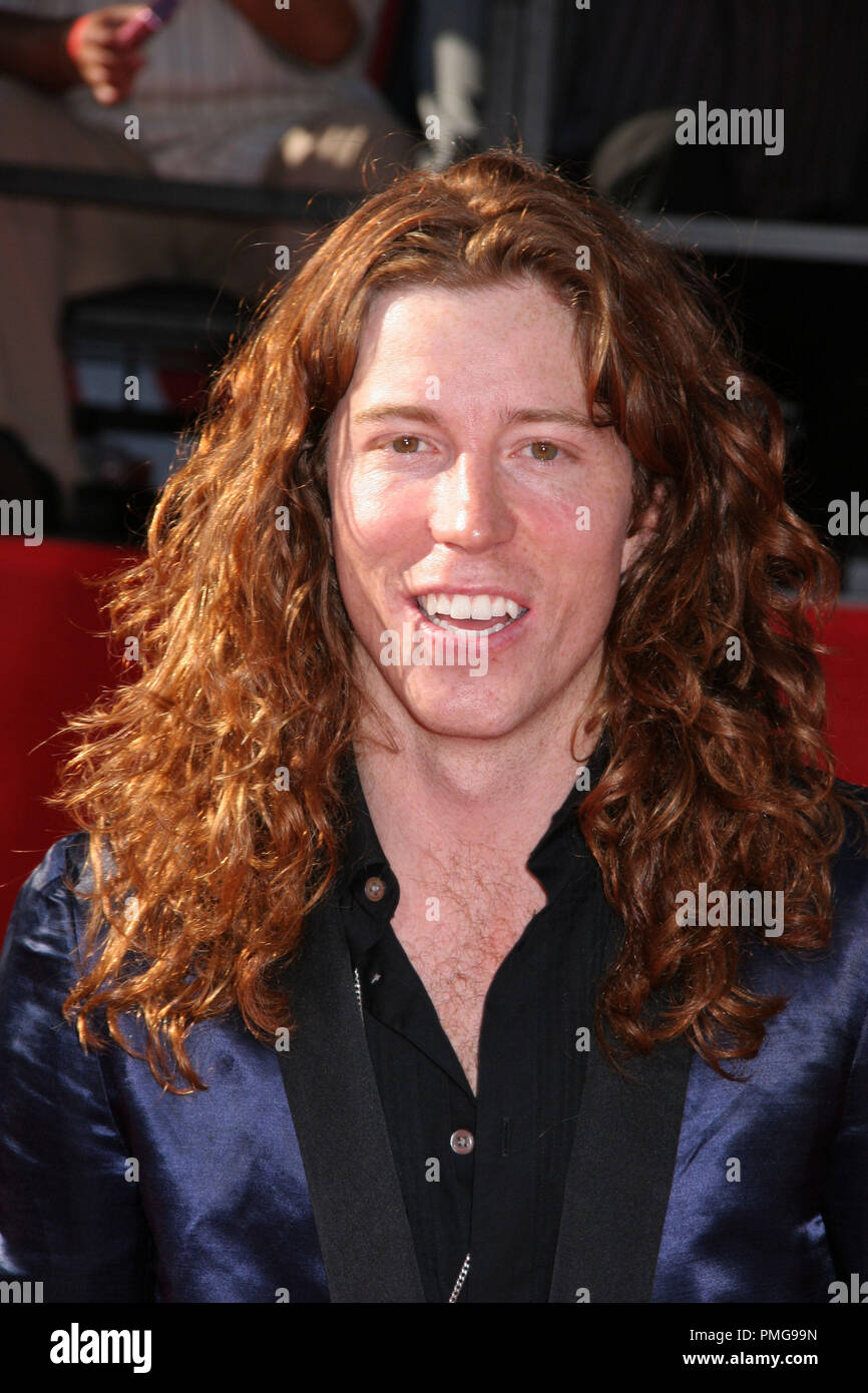 Shaun White 07/14/10 "2010 ESPYS' @Nokia Theater, Downtown LA Foto di Ima Kuroda/HNW Riferimento File # 30331 023PLX per solo uso editoriale - Tutti i diritti riservati Foto Stock