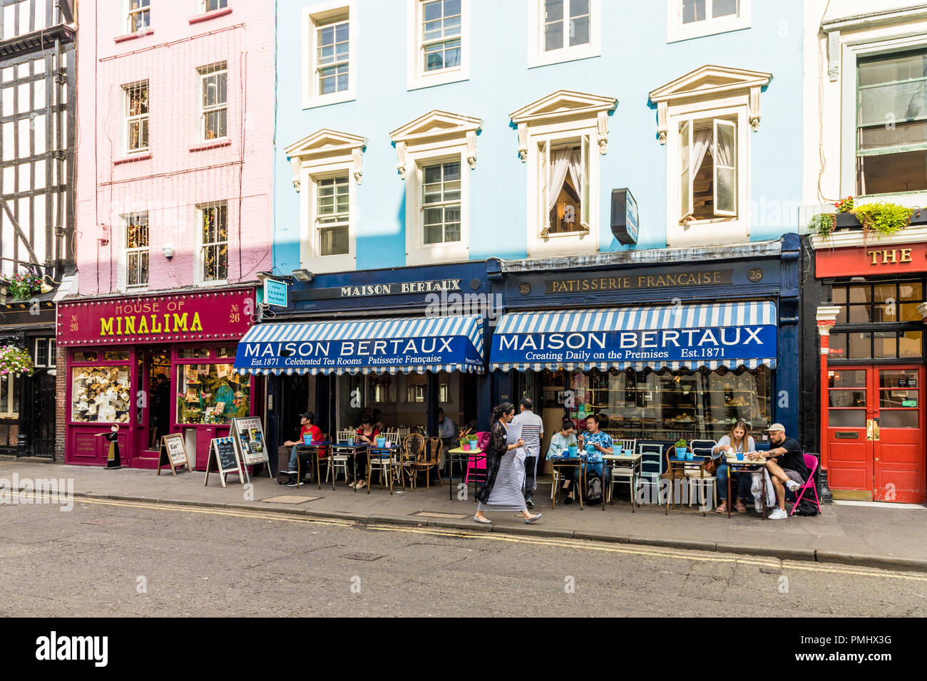 Una tipica vista in Londra Foto Stock