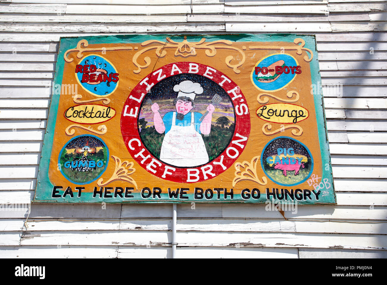 Elizabeth's Restaurant New Orleans Foto Stock