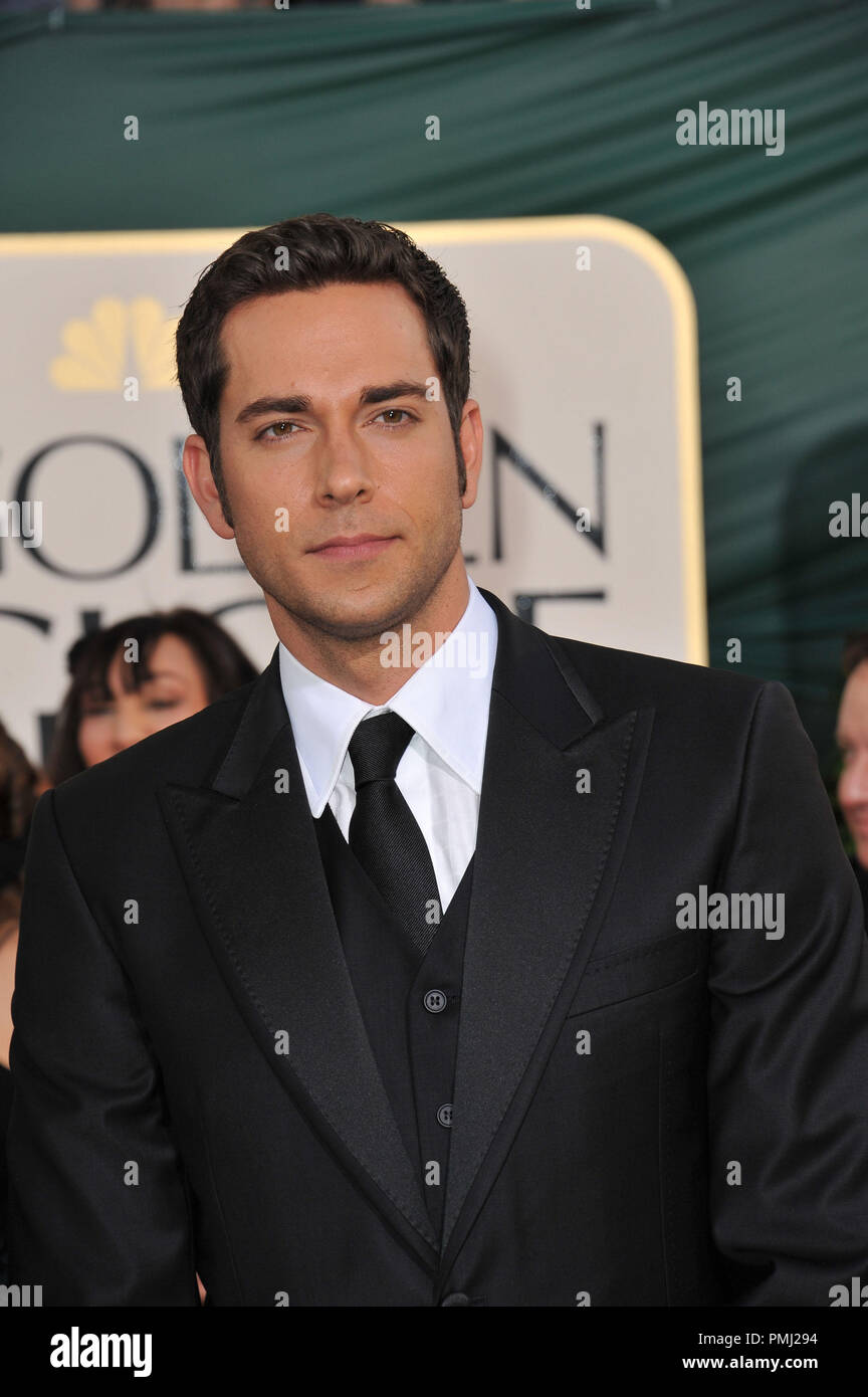Zachary Levi a sessantottesima Annuale di Golden Globe Awards presso il Beverly Hilton Hotel. Gennaio 16, 2011 Beverly Hills, CA Foto di CCR / PictureLux Riferimento File # 30825 090 per solo uso editoriale - Tutti i diritti riservati Foto Stock