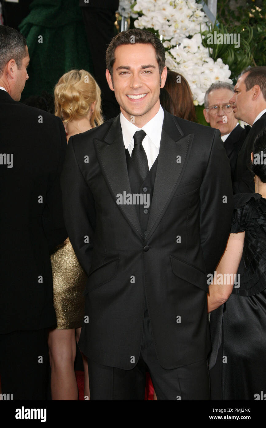Zachary Levi al 68TH Golden Globe Awards - Red carpet arrivi. La manifestazione si è svolta presso il Beverly Hilton Hotel di Beverly Hills, CA domenica 16 gennaio, 2011. Foto di AJ Garcia/ PictureLux Riferimento File # 30825 257 per solo uso editoriale - Tutti i diritti riservati Foto Stock
