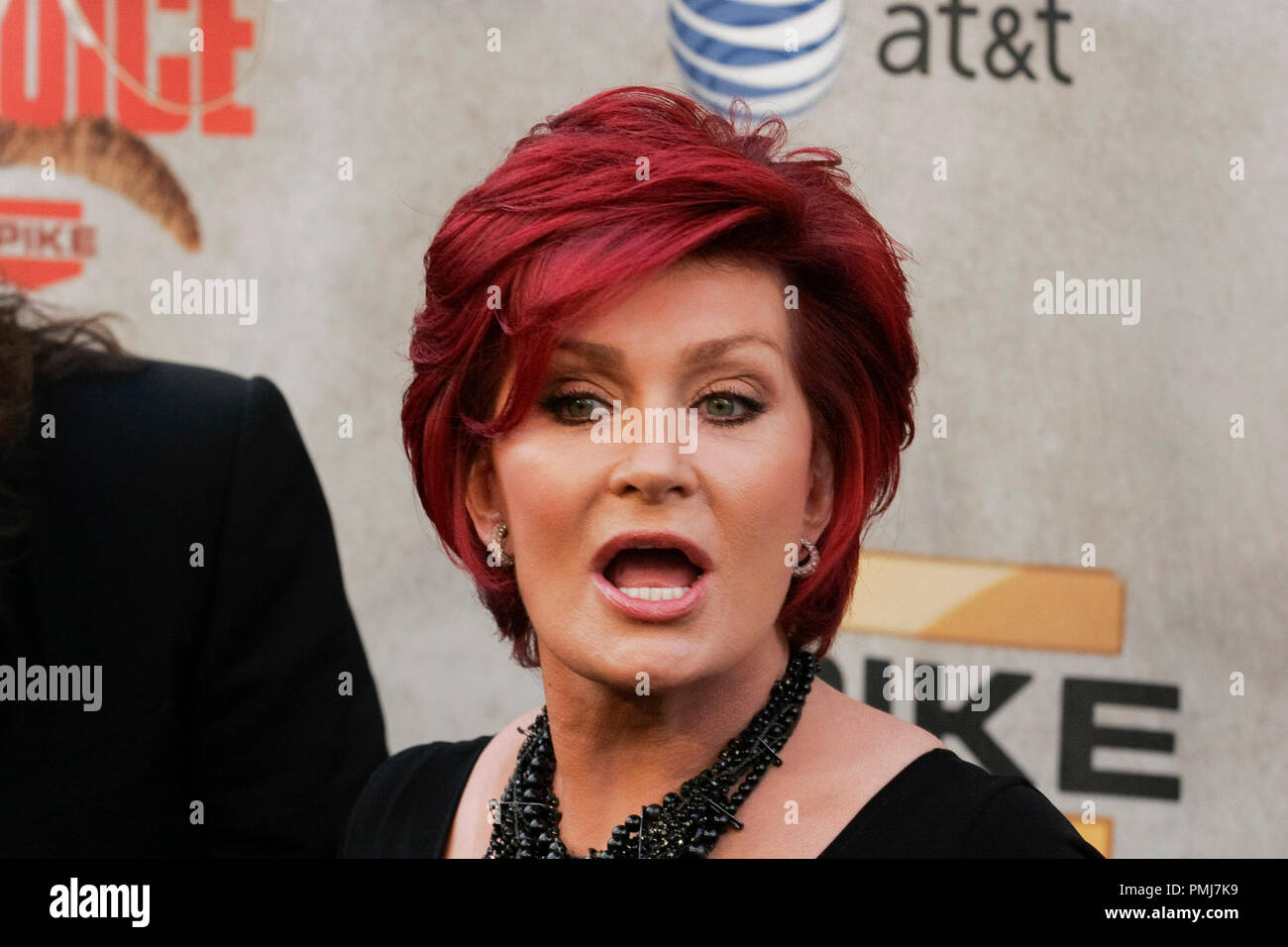 Sharon Osbourne al quarto Annual Spike TV 'Ragazzo scelta' Awards . Gli arrivi presso Sony Studios, nella città di Culver, CA 5 Giugno 2010. Foto di: PictureLux Riferimento File # 30278 018PLX per solo uso editoriale - Tutti i diritti riservati Foto Stock