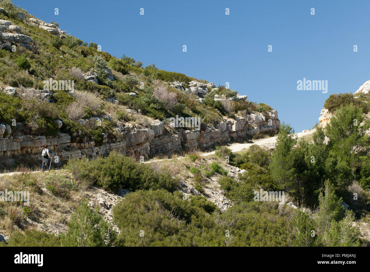 Università Luminy un campus in mezzo calanques Foto Stock