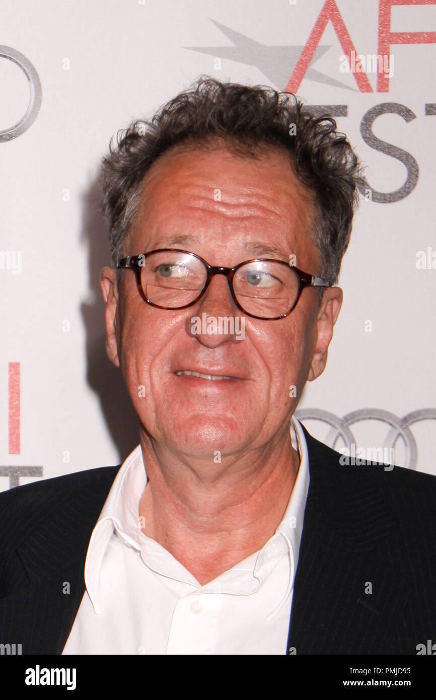 Geoffrey Rush 11/05/10,'Discorso del Re' premiere, Grauman's Chinese Theater, Hollywood, foto di Izumi Hasegawa/HNW / PictureLux Riferimento File # 30671 011PLX per solo uso editoriale - Tutti i diritti riservati Foto Stock