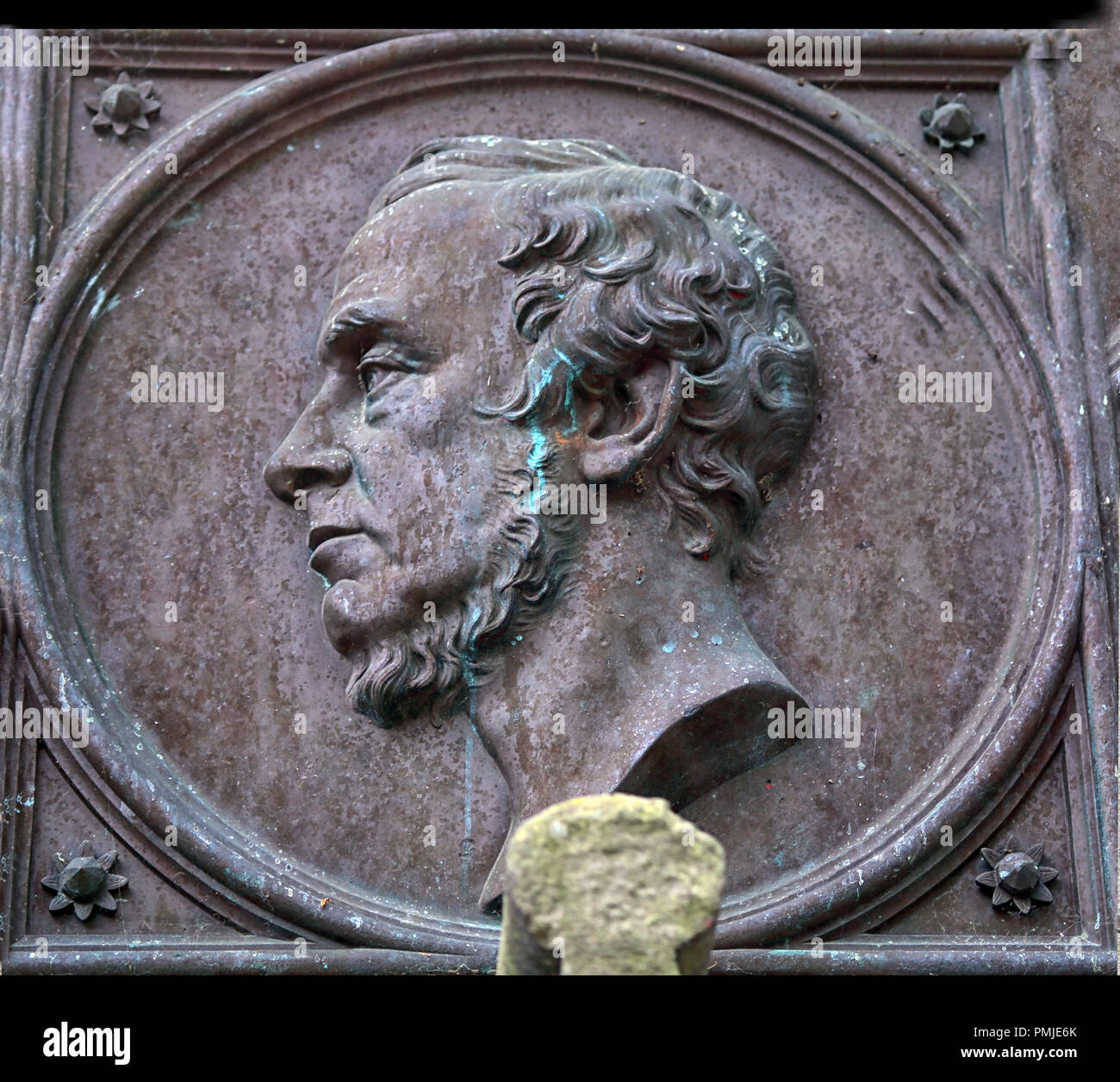 William James Clement (1802 - 29 agosto 1870) Foto Stock