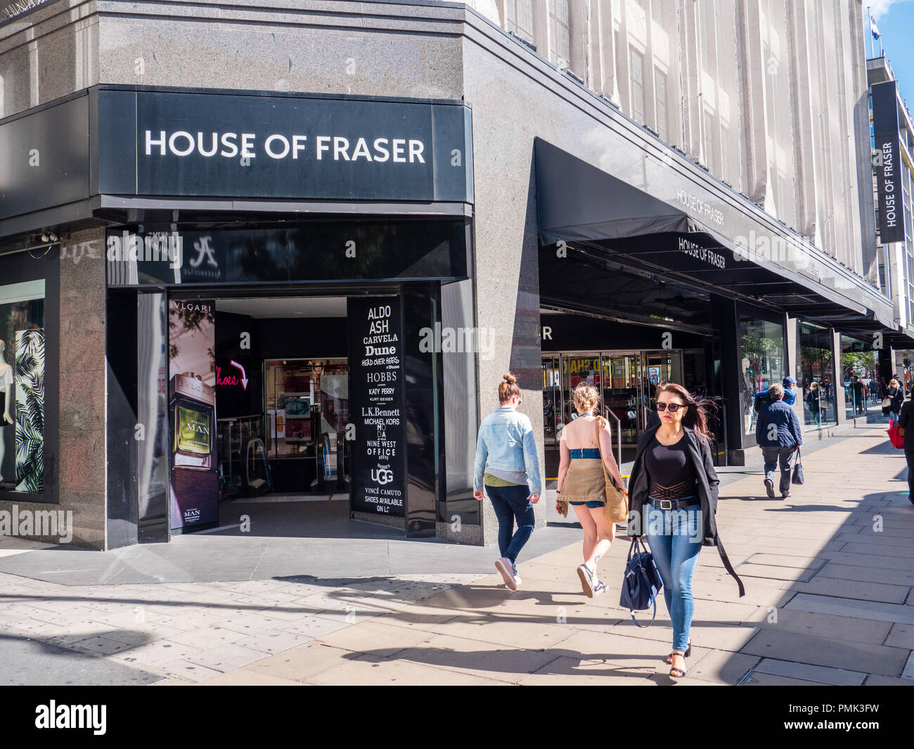 House of Fraser, Flagship Store, Oxford Street, Londra, Inghilterra, Regno Unito, GB Foto Stock