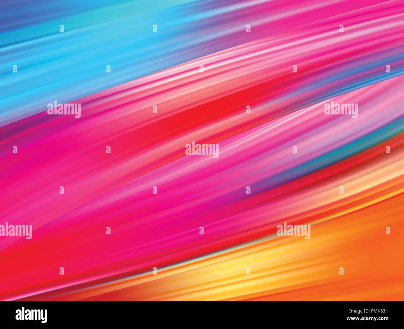 Luminoso sfondo astratto con colorati flusso vorticoso. Illustrazione Vettoriale Illustrazione Vettoriale