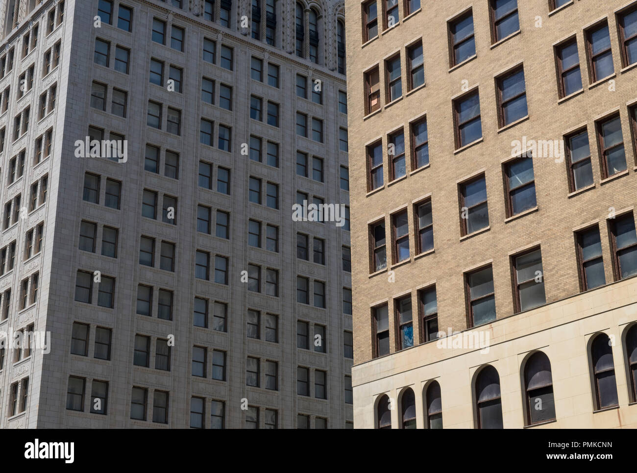 Il centro di Birmingham Alabama, 1 Avenue nord Foto Stock