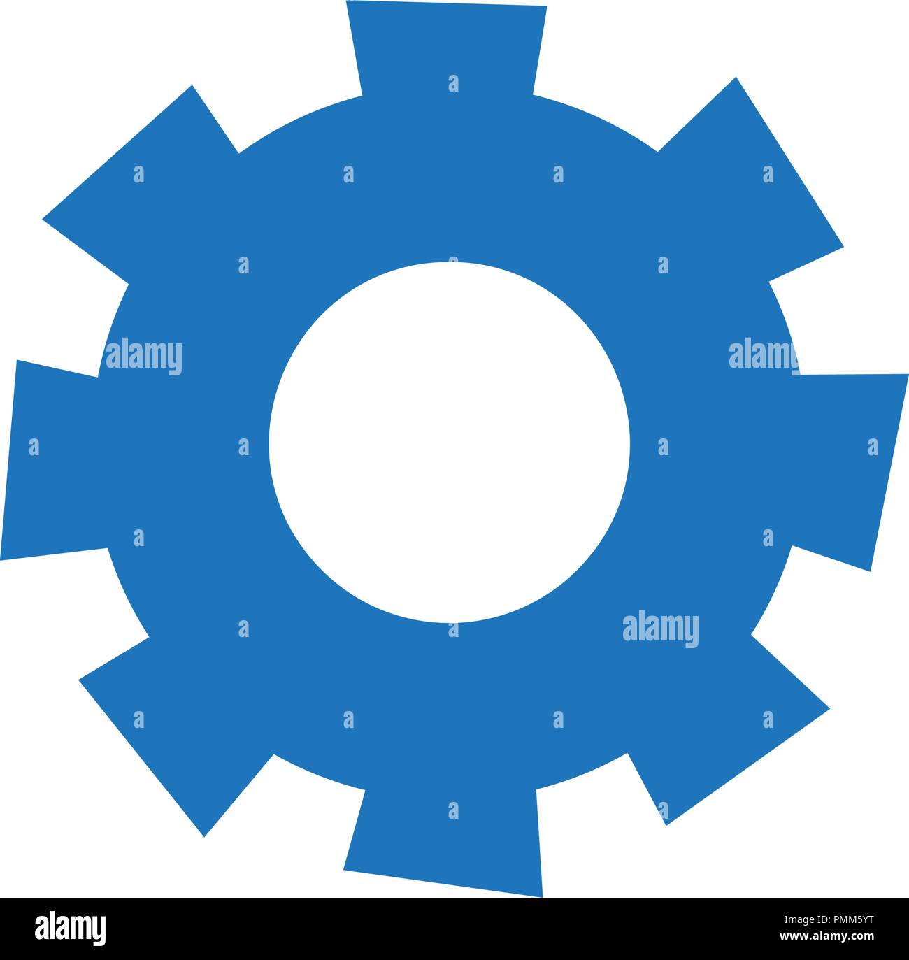 Icona impostazione vettore Illustrazione Vettoriale
