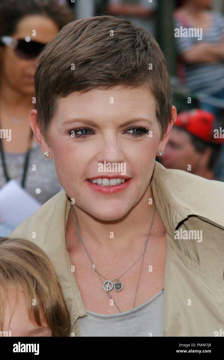 Natalie Maines alla Premiere mondiale di Walt Disney Pictures' 'Pirati dei Caraibi: il forestiero maree'. Gli arrivi presso il Disneyland di Anaheim, CA, 7 maggio 2011. Foto di Joe Martinez / PictureLux Foto Stock