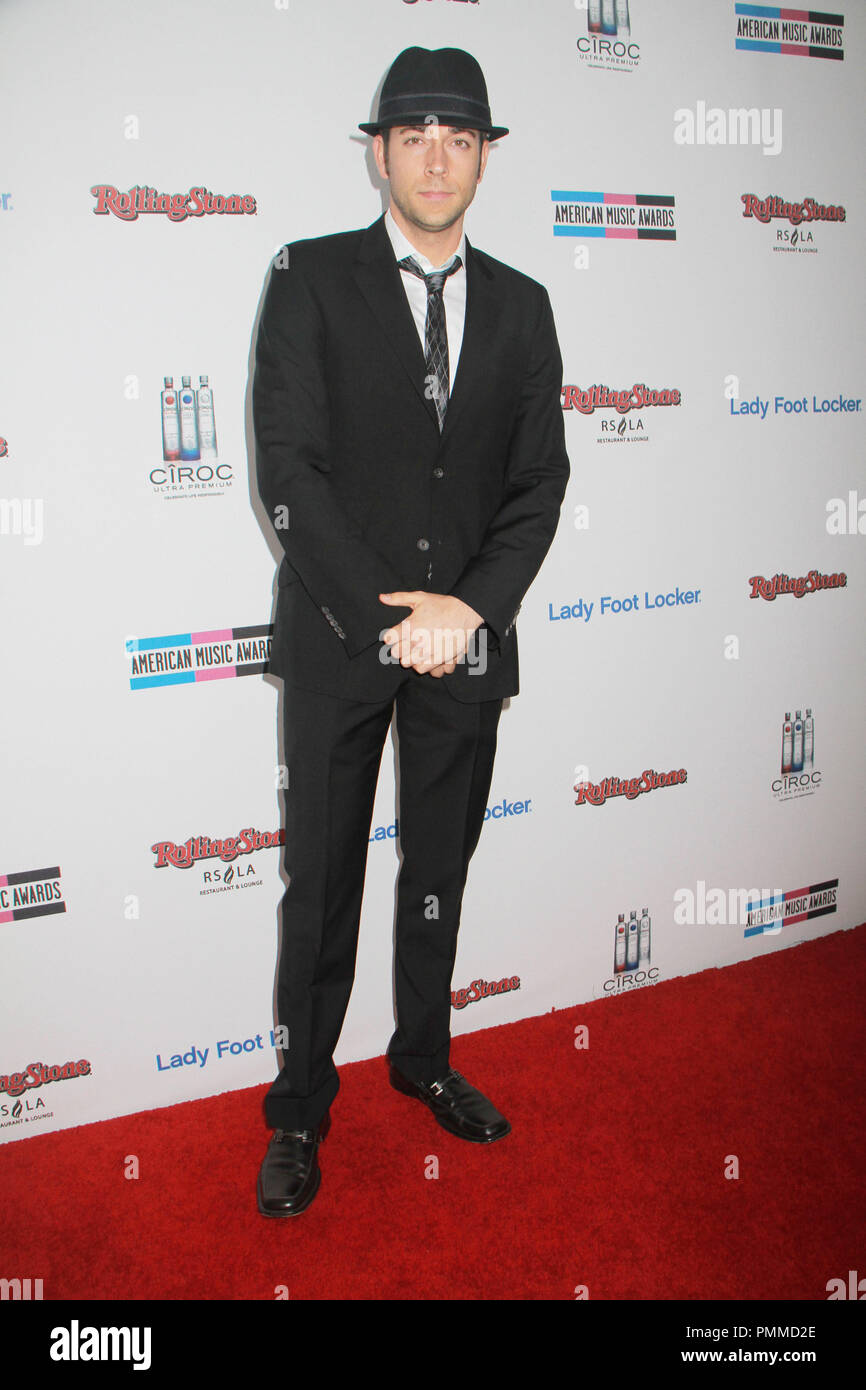 Zachary Levi 11/21/2011 Rolling Stone di seconda annuale degli American Music Awards dopo-partito svoltasi a RSLA Restaurant & Lounge in Hollywood, CA Foto di Manae Nishiyama / HollywoodNewsWire.net/ PictureLux Foto Stock