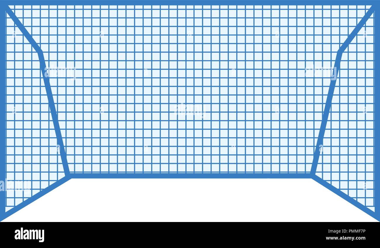 Obiettivo post icona - una linea semplice arte del traguardo post icona vettore per il web Illustrazione Vettoriale