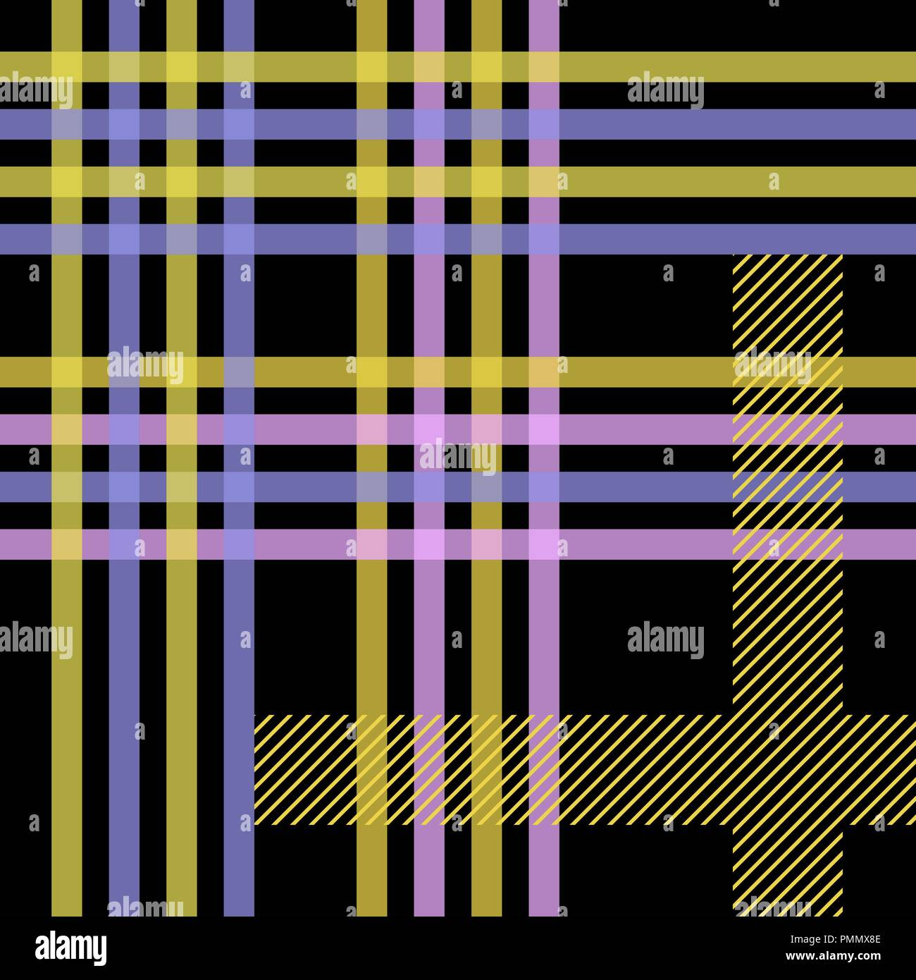 In Tartan pattern seamless controllare il design inglese per stoffa, plaid texture Illustrazione Vettoriale