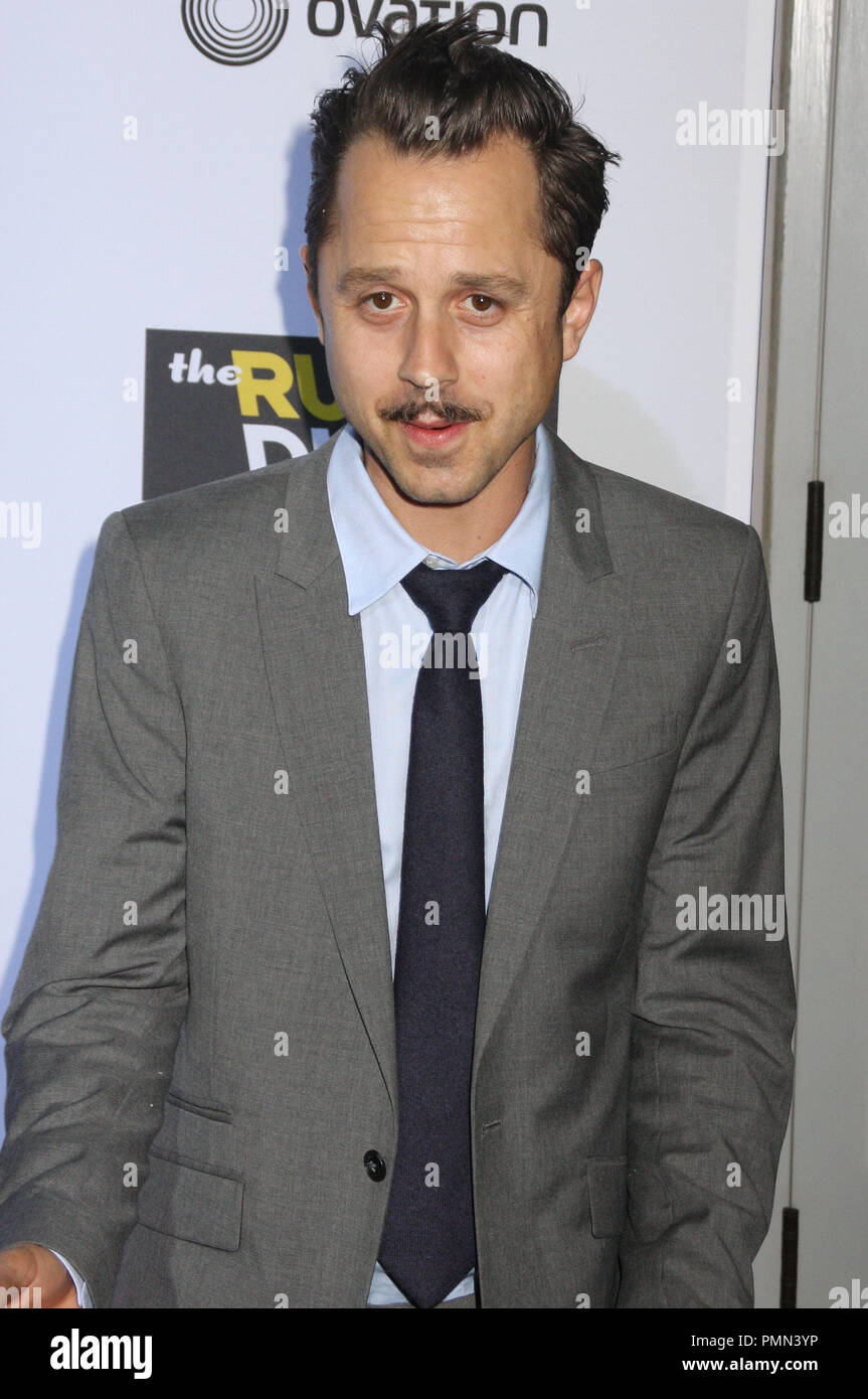 Giovanni Ribisi alla prima Mondiale di "Il Diario di rum' per il film indipendente a LACMA series svoltosi a LACMA di Los Angeles, CA giovedì 13 ottobre, 2011. Foto di Pedro Ulayan/ PRPP/ PictureLux Foto Stock