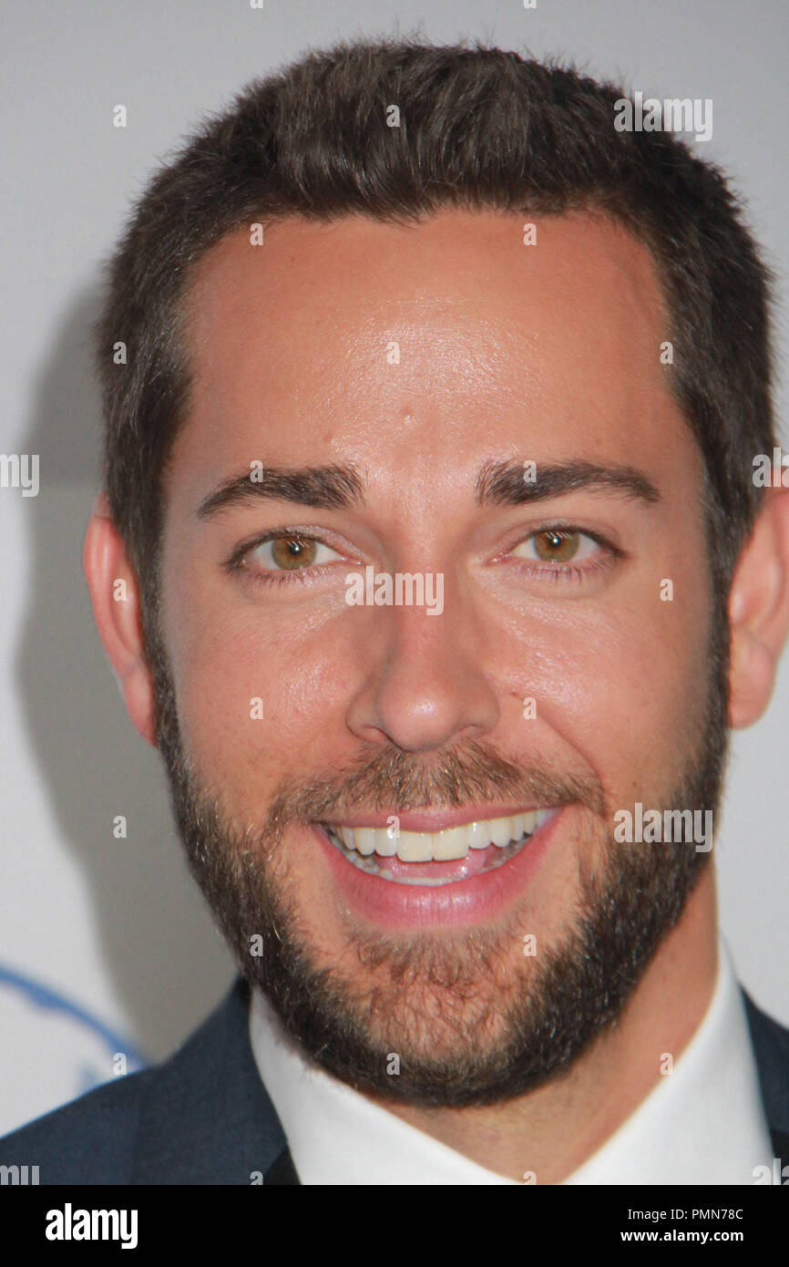 Zachary Levi 01/15/2012 Golden Globe NBC dopo essere partito 2012 tenutosi presso il Beverly Hilton Hotel di Beverly Hills, CA. Foto di Manae Nishiyama / HollywoodNewsWire.net/ PictureLuxt Foto Stock