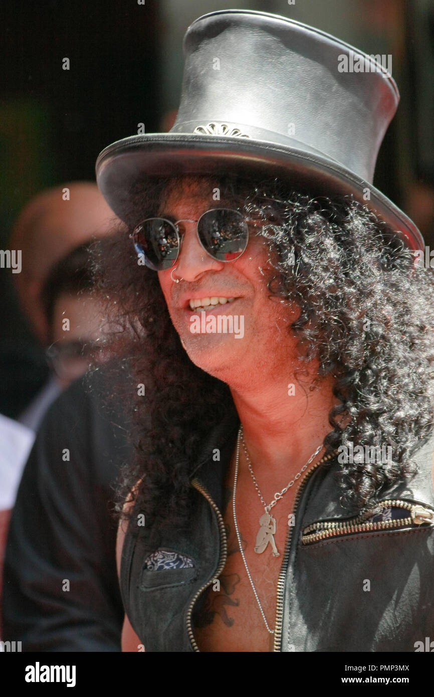 Costume ANNI/'80 chitarra rock and roll Cappello con capelli Slash Guns Roses Top Hat