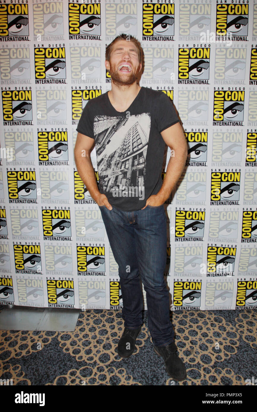 Liam mcintyre 13/07/2012 "partacus' Comic-Con Premere Evento tenutosi all'hotel Hilton San Diego Bayfront in San Diego CA, foto di Izumi Hasegawa / HollywoodNewsWire.net / PictureLux Foto Stock