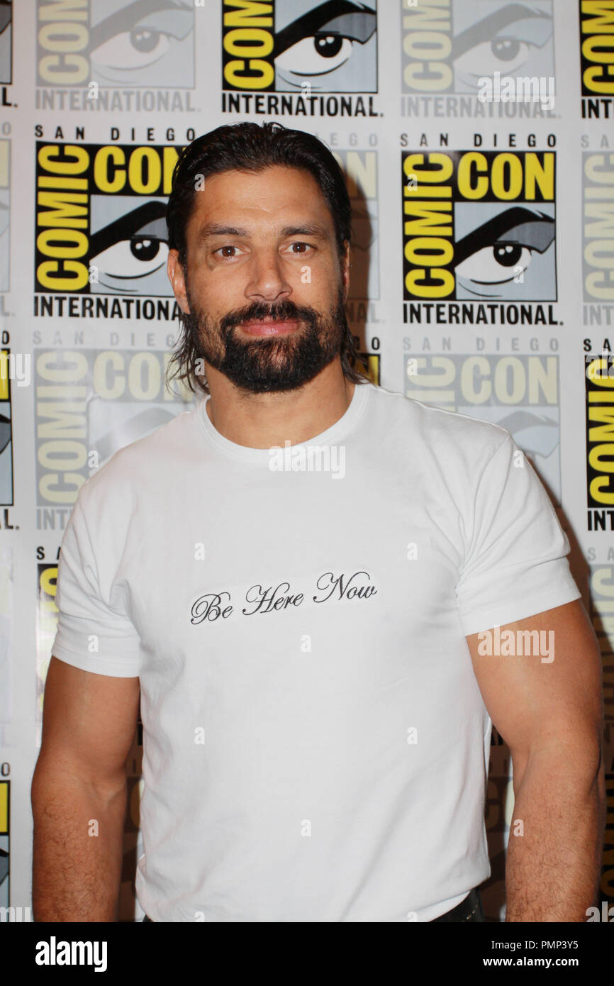 Manu Bennett 13/07/2012 "partacus' Comic-Con Premere Evento tenutosi all'hotel Hilton San Diego Bayfront in San Diego CA, foto di Izumi Hasegawa / HollywoodNewsWire.net / PictureLux Foto Stock
