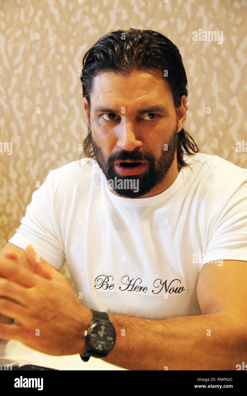 Manu Bennett 13/07/2012 "partacus' Comic-Con Premere Evento tenutosi all'hotel Hilton San Diego Bayfront in San Diego CA, foto di Izumi Hasegawa / HollywoodNewsWire.net / PictureLux Foto Stock
