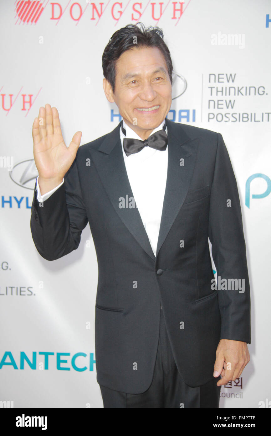 Ahn Sung-Ki 06/23/2012 Il look East Korean Film Festival 2012 Cerimonia di inaugurazione svoltasi a Grauman's Chinese Theatre a Hollywood, CA Foto di Izumi Hasegawa / HollywoodNewsWire.net / PictureLux Foto Stock