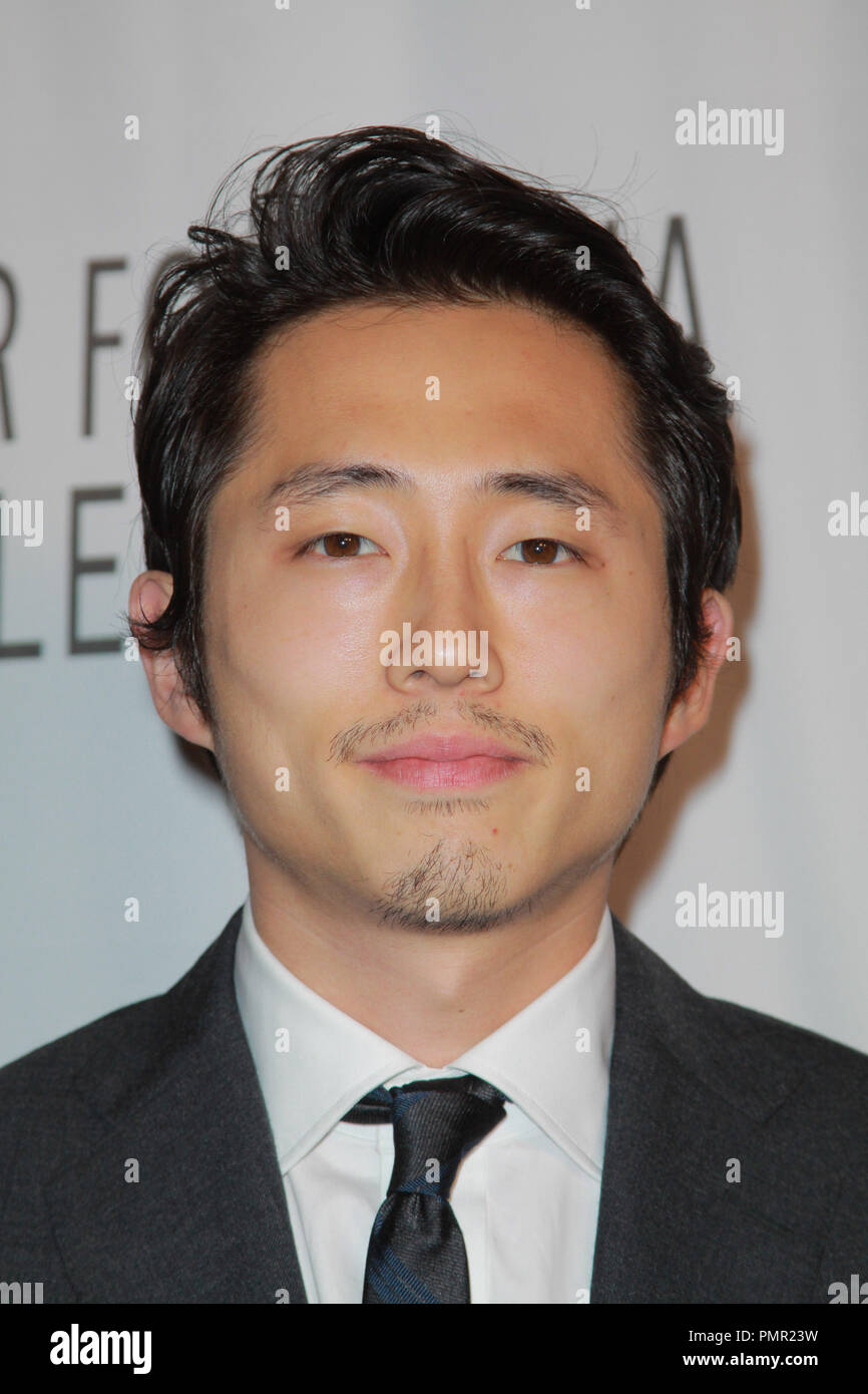 Steven Yeun 10/22/2012 Il Paley Centre for Media annuale di Los Angeles beneficio tenuto presso la partita in West Hollywood, CA Foto di Izumi Hasegawa HNW // PictureLux Foto Stock