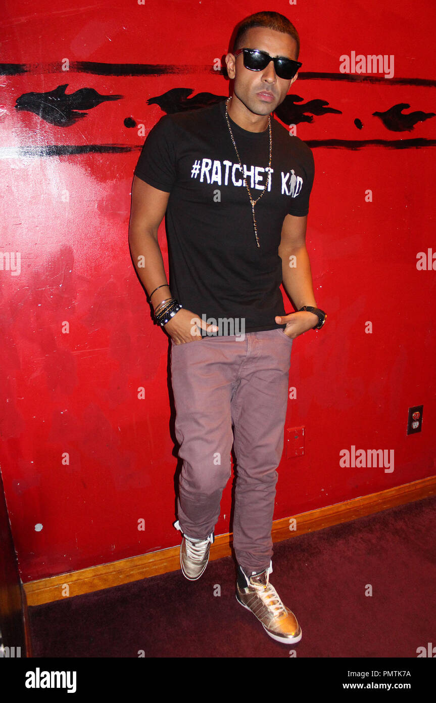 Jay Sean dietro le quinte Janoskians non una boyband Tour - Los Angeles tenutosi presso la House of Blues di West Hollywood, CA su Mercoledì, Giugno 5, 2013. Foto di Pietro Gonzaga Pacific Rim Photo Press. Foto Stock