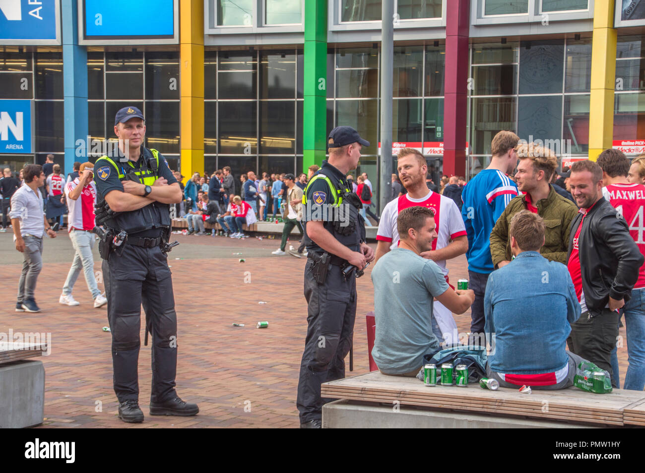 Amsterdam, Paesi Bassi. Xx Settembre 2018. Then a Amsterdam Paesi Bassi 2018. Il confronto avviene a 19-9-2018 all'Amsterdam Areana Soccer Stadium. Foto Stock