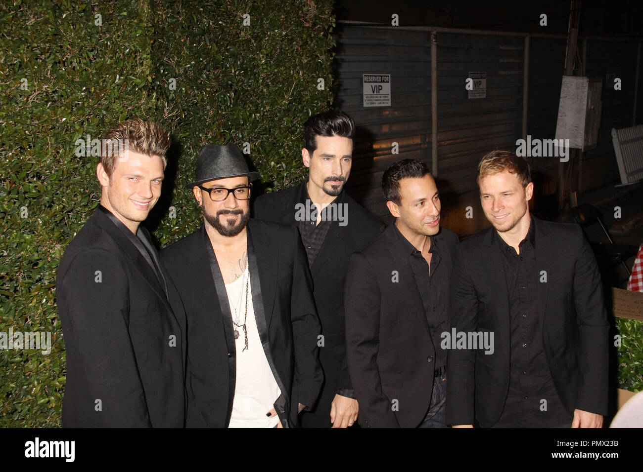 Backstreet Boys, Nick Carter, A.J. McLean, Kevin Richardson, Howie Dorough, Brian Littrell 04/25/2013 secondo l'ilarità annuale per la carità che beneficiano del morbo di Alzheimer Association tenutosi a Avalon Hollywood in Hollywood, CA Foto di Izumi Hasegawa / HNW / PictureLux Foto Stock
