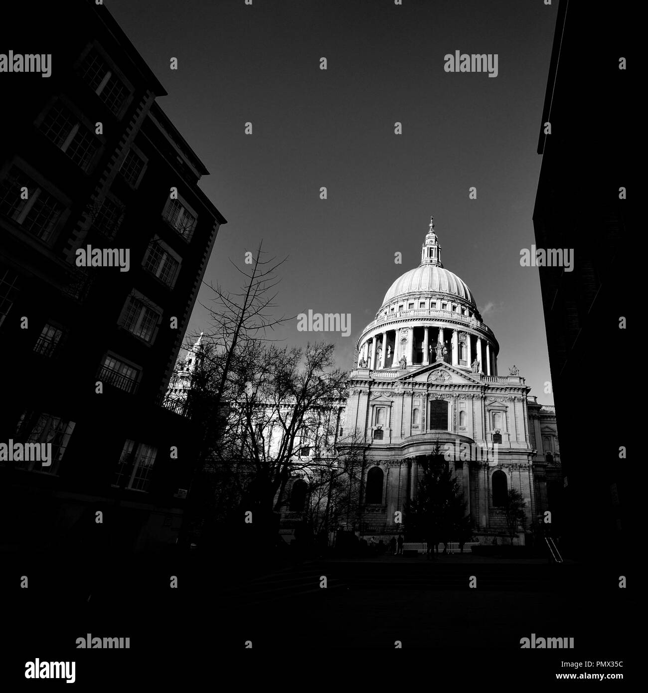 Londra, Inghilterra, Regno Unito. La Cattedrale di St Paul e visto da Pietro Hill Foto Stock