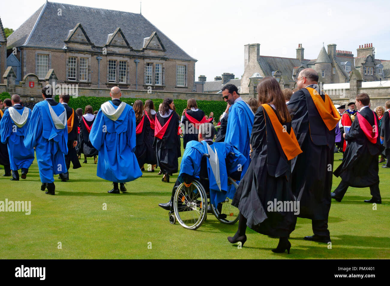 St Andrews Laureati Foto Stock