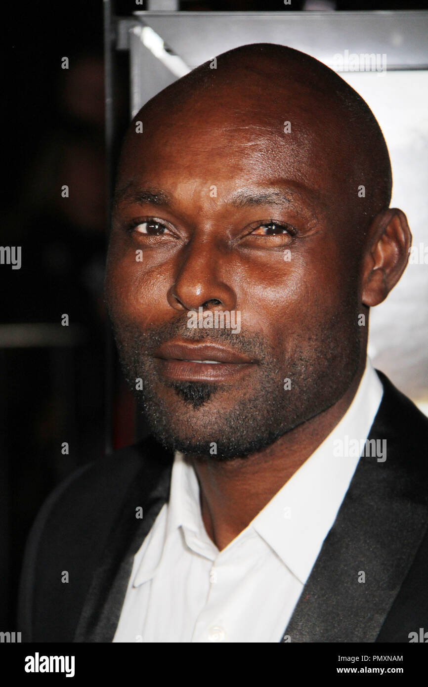 Jimmy Jean-Louis 10/14/2013 "12 anni uno slave' Los Angeles speciale proiezione tenutasi a Directors Guild of America in West Hollywood, CA Foto di Izumi Hasegawa / HNW / PictureLux Foto Stock