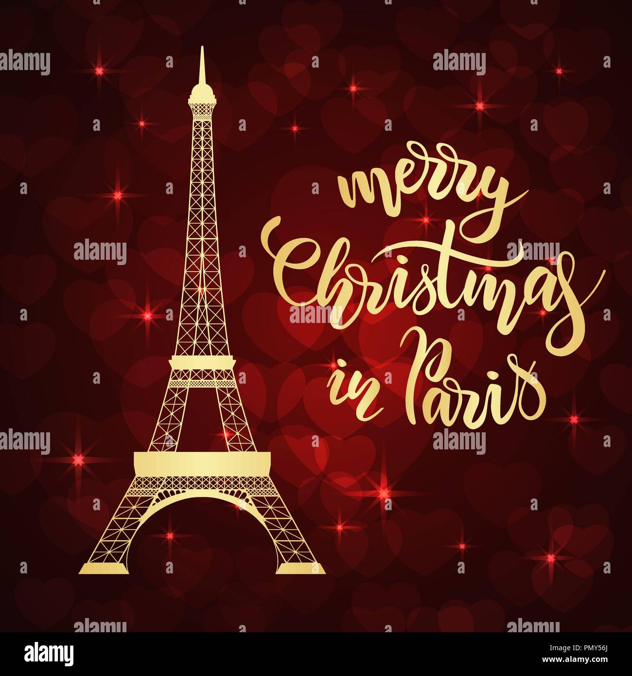 Buon Natale scritte Illustrazione Vettoriale