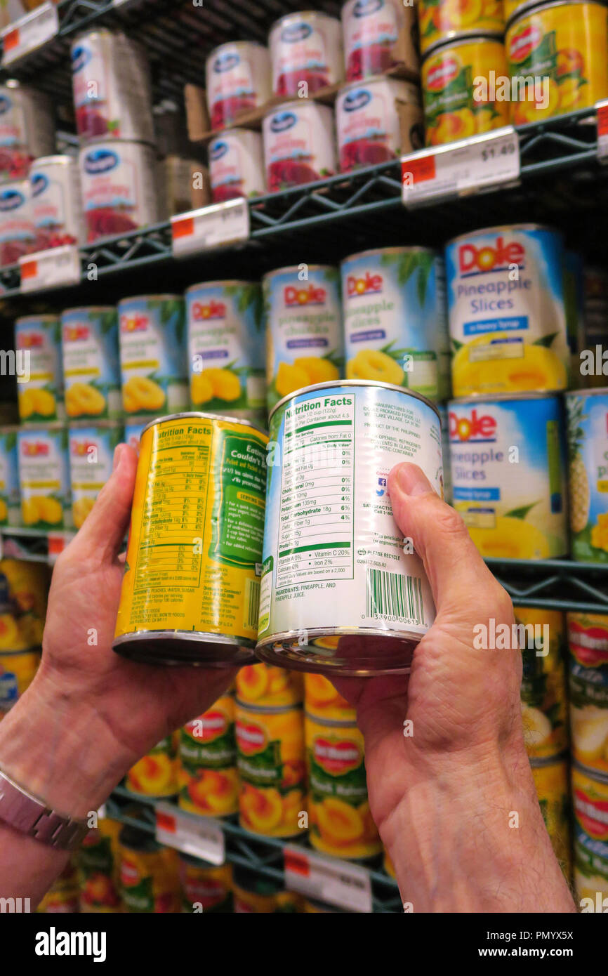 Fairway Super mercato, New York City, Stati Uniti d'America Foto Stock