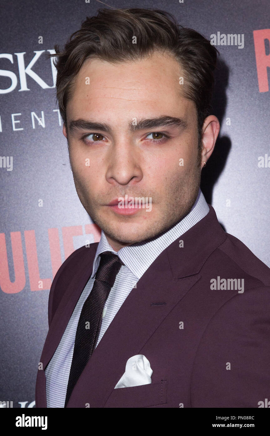 Ed Westwick a "Romeo e Giulietta" Los Angeles Premiere detenute al ArcLight Hollywood in Hollywood, CA. La manifestazione ha avuto luogo martedì, settembre 24, 2013. Foto di PRPP PRPP / PictureLux Riferimento File # 32131 021PRPP per solo uso editoriale - Tutti i diritti riservati Foto Stock