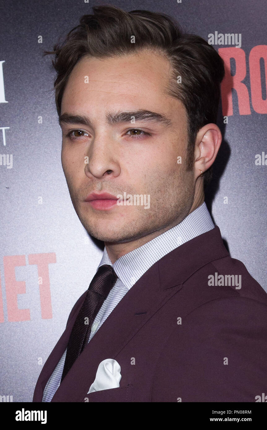 Ed Westwick a "Romeo e Giulietta" Los Angeles Premiere detenute al ArcLight Hollywood in Hollywood, CA. La manifestazione ha avuto luogo martedì, settembre 24, 2013. Foto di PRPP PRPP / PictureLux Riferimento File # 32131 022PRPP per solo uso editoriale - Tutti i diritti riservati Foto Stock