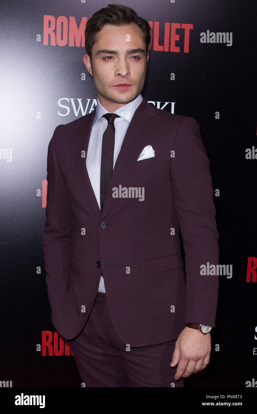 Ed Westwick a "Romeo e Giulietta" Los Angeles Premiere detenute al ArcLight Hollywood in Hollywood, CA. La manifestazione ha avuto luogo martedì, settembre 24, 2013. Foto di PRPP PRPP / PictureLux Riferimento File # 32131 023PRPP per solo uso editoriale - Tutti i diritti riservati Foto Stock