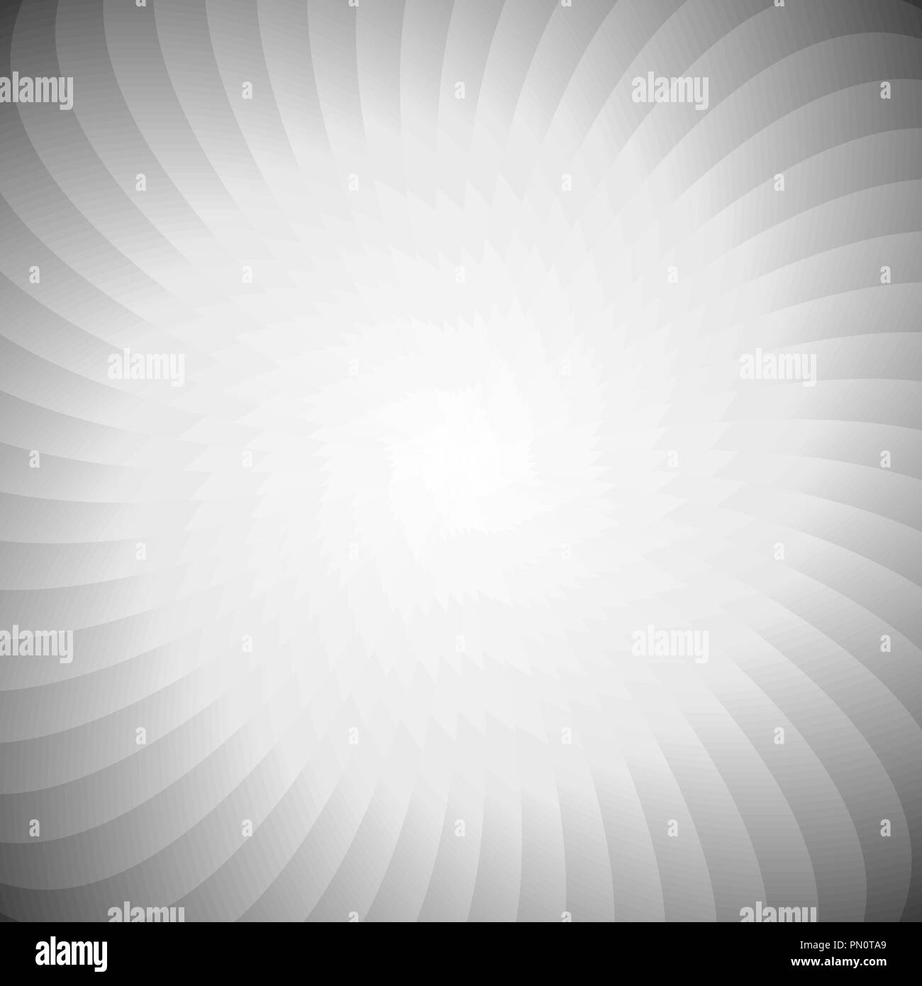 Geometrica grigio Sfondo swirl - gradiente graphic design Illustrazione Vettoriale