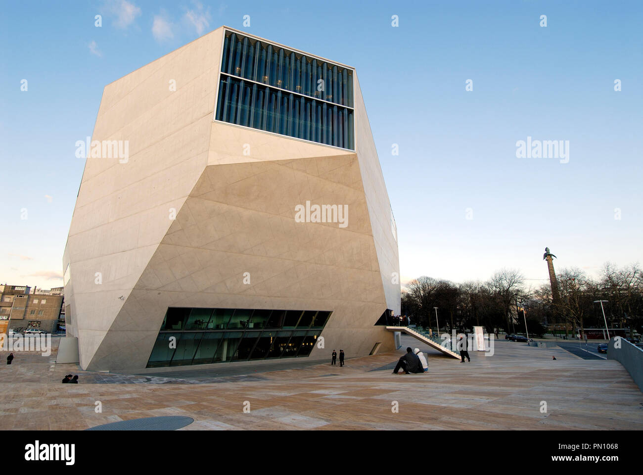 Casa da Música (musica house) a Oporto. Un progetto da Rem Koolhaas. Portogallo Foto Stock