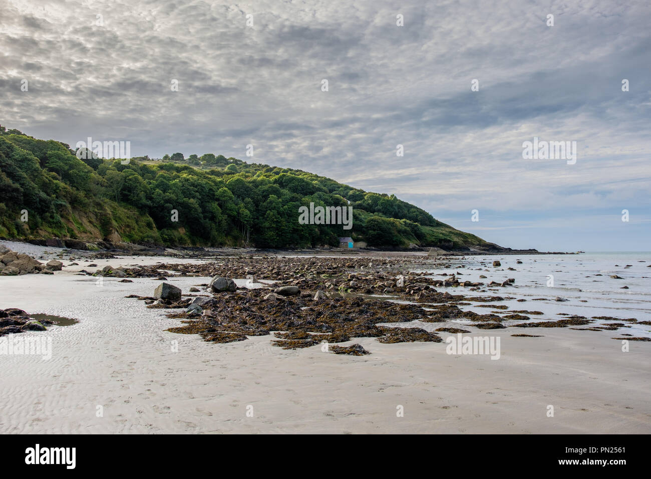 Poppit Sands, vicino Cardigan, Ceredigion, Galles Foto Stock