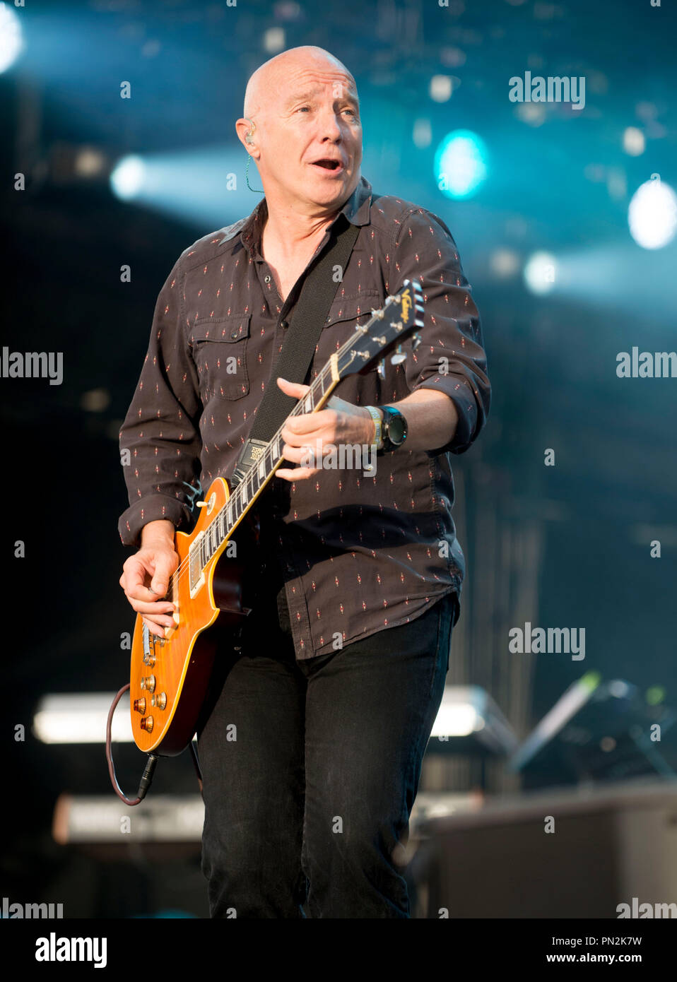 MIDGE URE a Rewind Tempio Sud Isola Prati Henley-on-Thames, Foto Stock