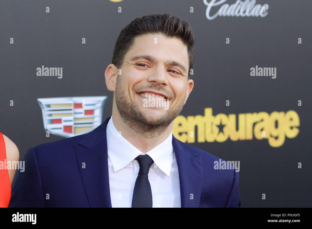 Jerry Ferrara alla premiere di Warner Bros Foto" "entourage" tenutasi presso il Regency Village Theatre di Westwood, CA, Giugno 1, 2015. Foto di Joe Martinez / PictureLux Foto Stock