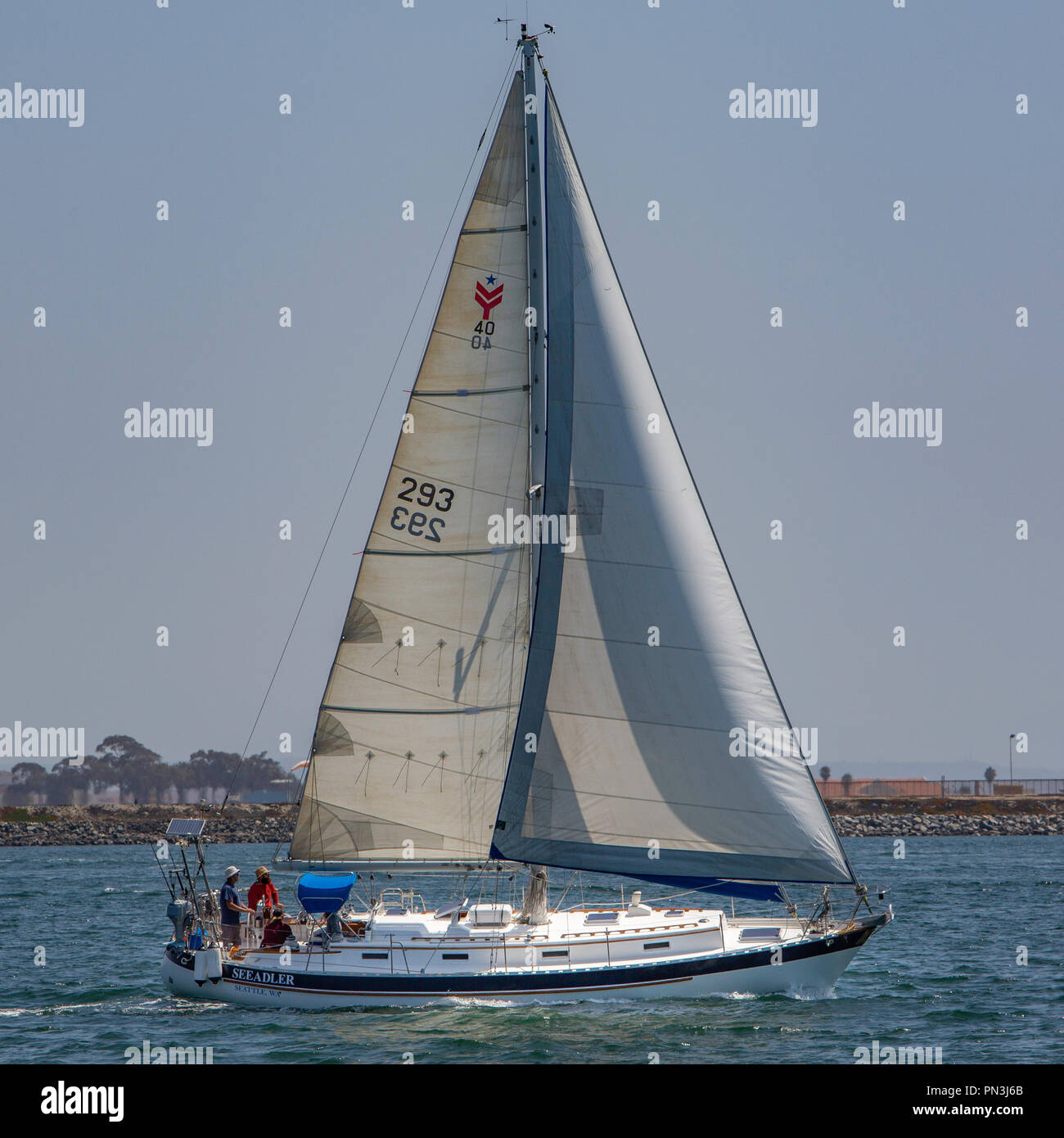 Alcuni ritengono che la Valiant 40 è il miglior tradizionale barca di crociera è possibile acquistare Foto Stock