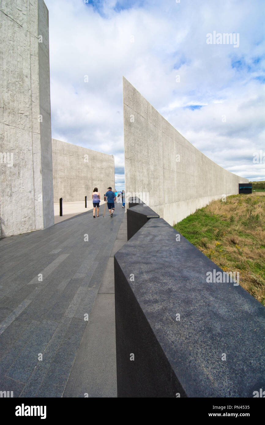Il volo 93 National Memorial, Shanksville, Somerset County, Pennsylvania, STATI UNITI D'AMERICA Foto Stock