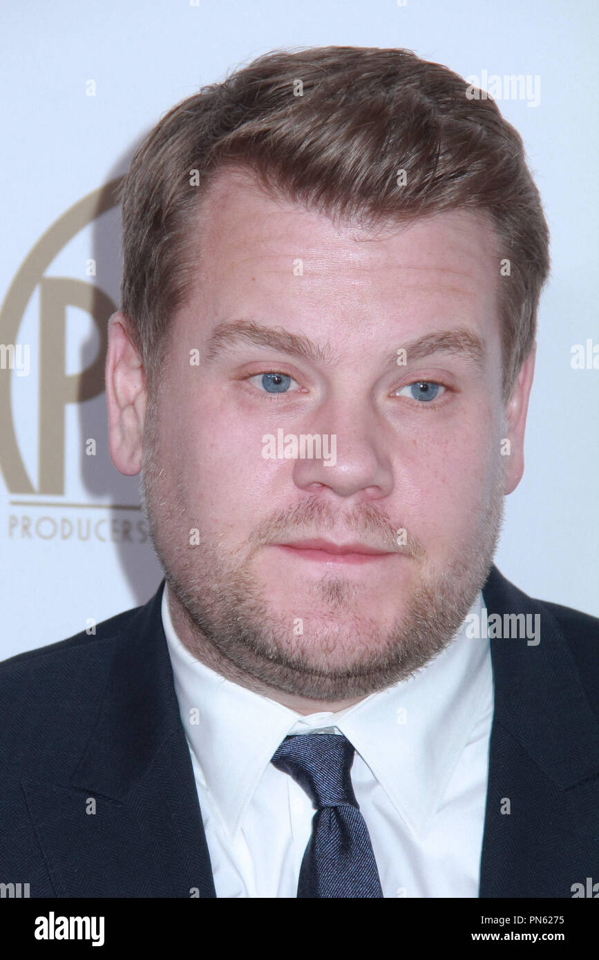 James Corden 01/28/2017 Il 2017 produttori Guild Awards tenutosi presso il Beverly Hilton di Beverly Hills, CA Foto di Izumi Hasegawa / HNW / PictureLux Foto Stock