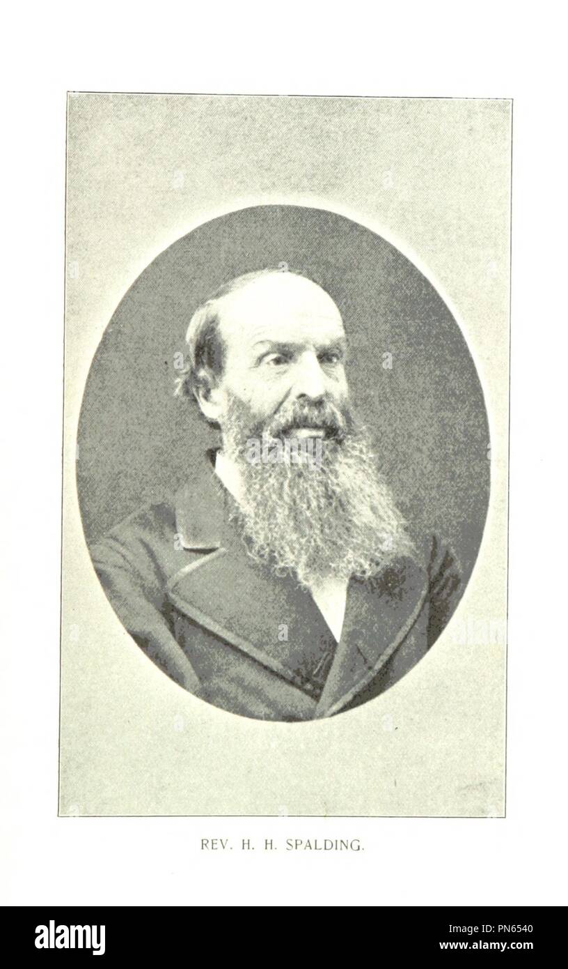 Immagine dalla pagina 167 di 'Come Marcus Whitman salvato Oregon. Un vero e proprio romanzo di eroismo patriottico, devozione cristiana e il martirio finale . Introduzione di F. W. Gunsaulus. Seconda edizione. Illustrato. (Appendice [contenente il dottor0047. Foto Stock